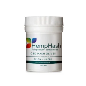 Hemphash's Beldia 21% CBD + 6% CBG Hash