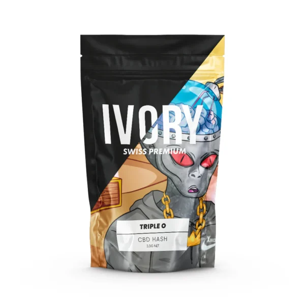 buy IVORY Triple 0 CBD Hash 24%